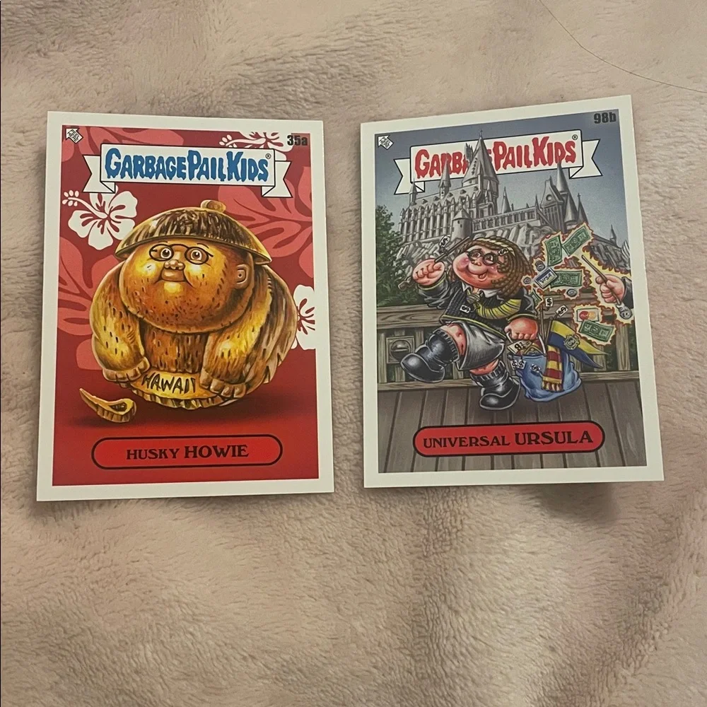 Garbage Pail Kids Trading Cards Collection